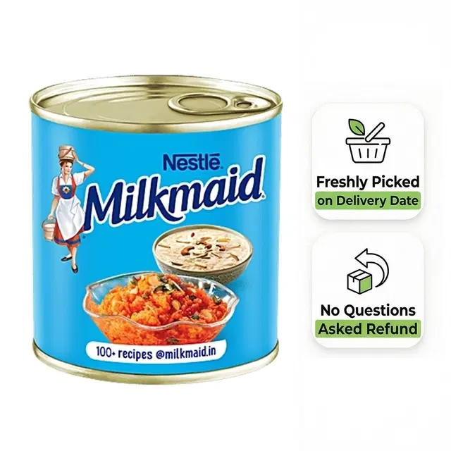 Nestle Milkmaid Partly Skimmed Sweetened Condensed Milk, 380 g