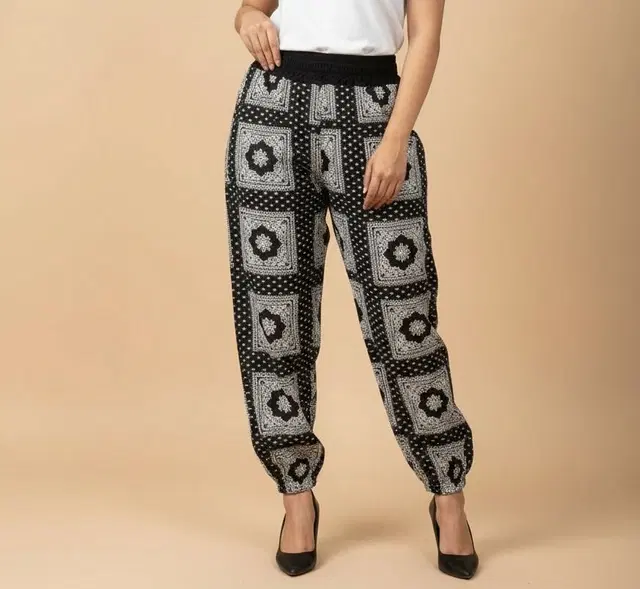 Synthetic Pant for Girls, Multicolour (Free Size)