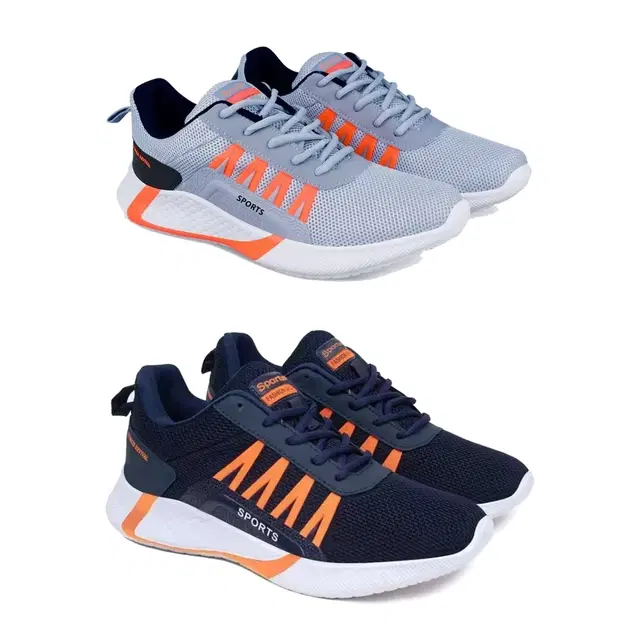 Combo of Casual Shoes for Boys, Pack of 2 (Multicolor, 5.5-6 Years)