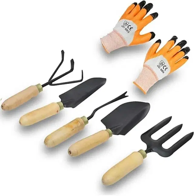 Gardening Tools Set, Multicolor, Set of 6