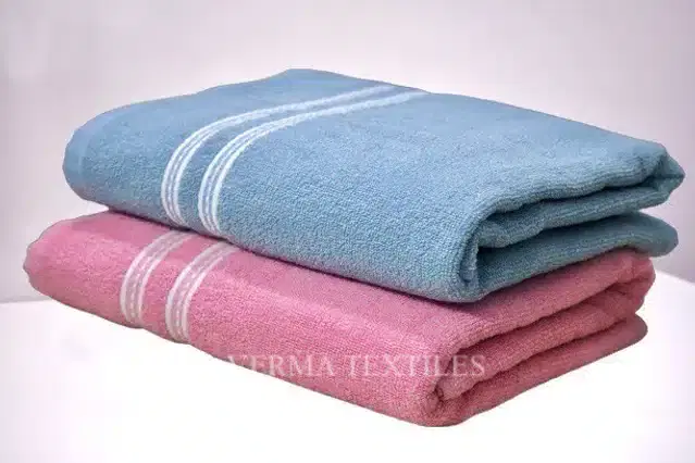 Bath Towel, 27x54 inches, Pack of 2, Multicolor