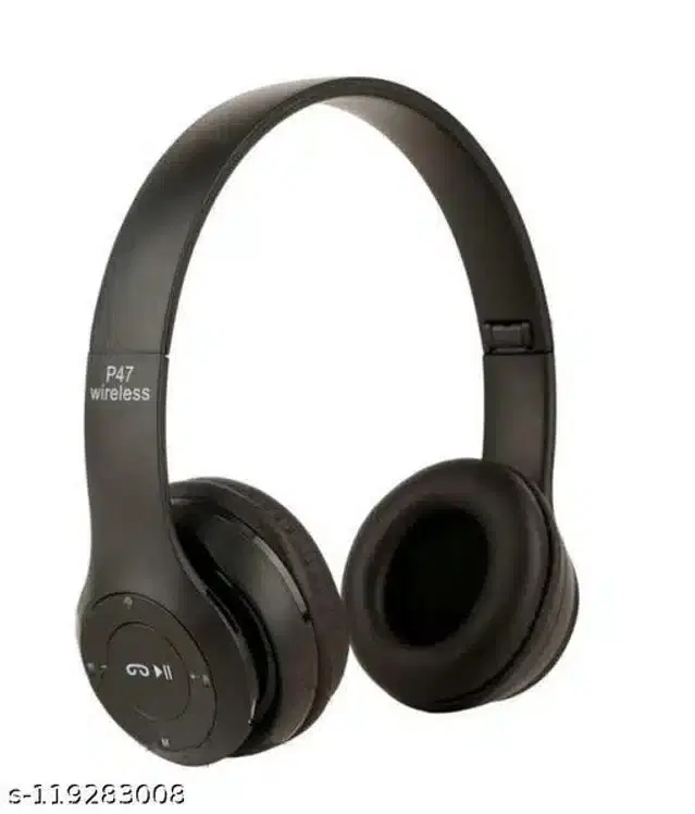 Wireless Bluetooth Headphones, Black