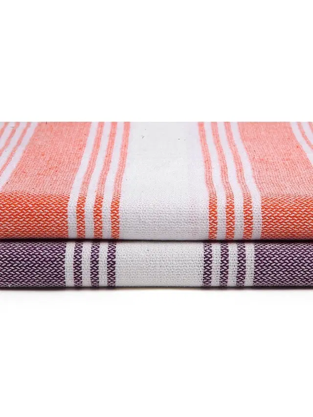 Cotton High Absorbent Bath Towels, Multicolor, Pack of 2