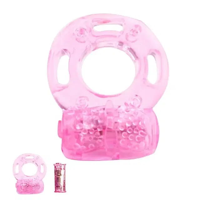 Penis Vibrator Ring for Men, Pink