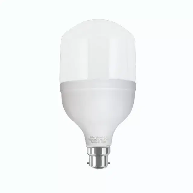 Plastic Hybrid Series 35 Watt High Power Lamp LED Bulb, White