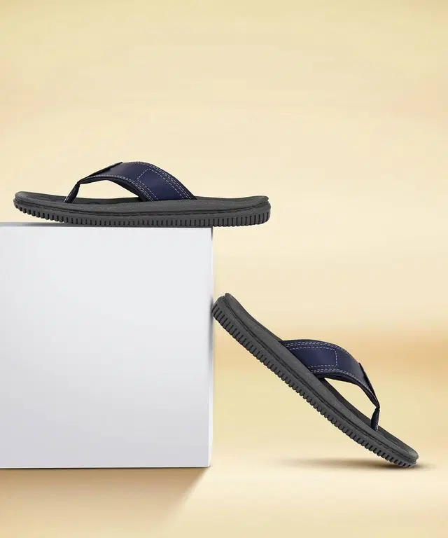 Bata Flip Flops for Men (Blue, 6 UK/India)