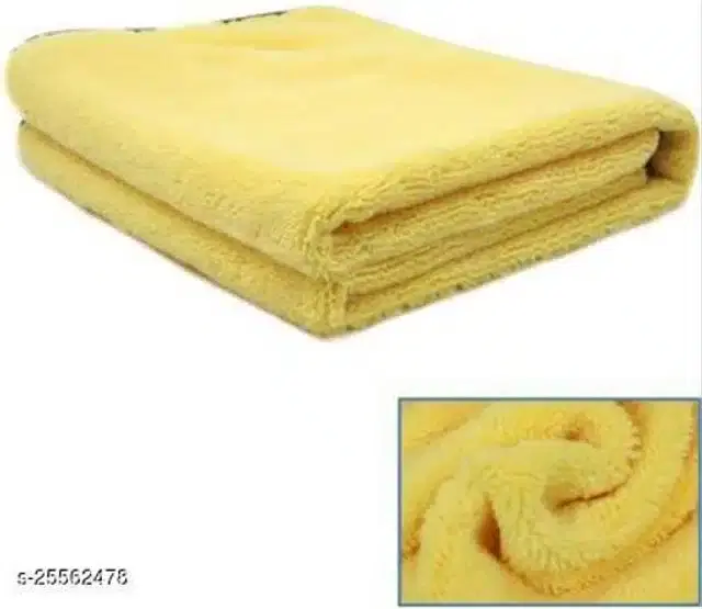 Cotton Bathing Towel, Yellow