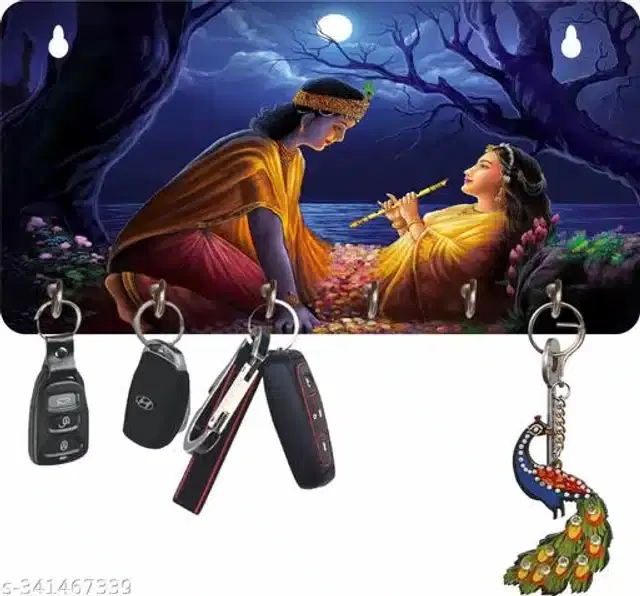 Decorative Key Holder, Multicolor