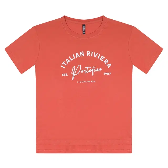 Cotton Printed Tops/Tunics for Girls, Orange (36)