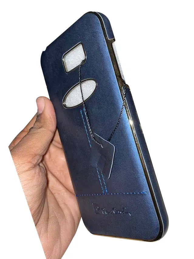 Pvc Back Cover For Samsung Galaxy A7, 2016, Blue