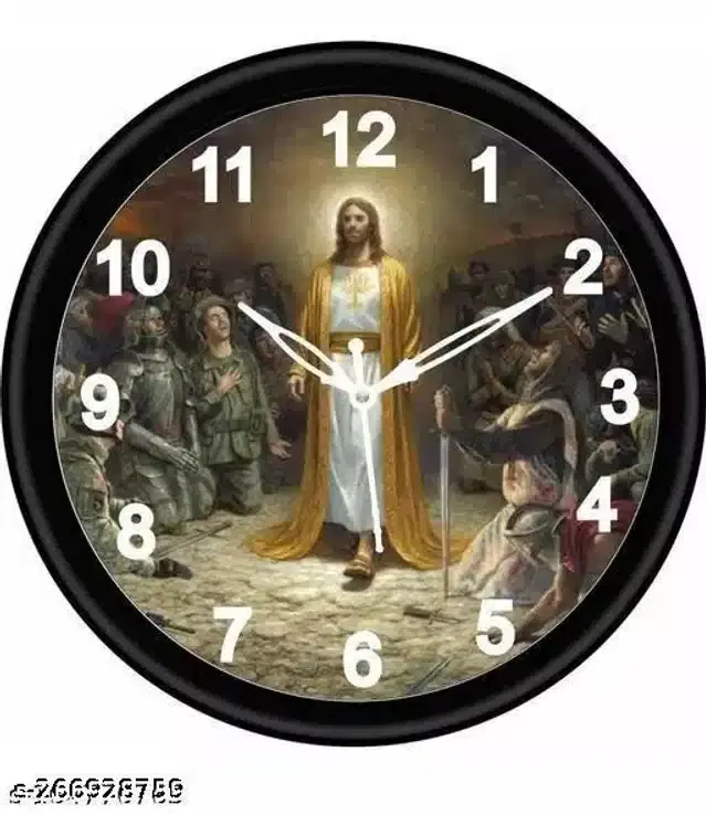 Designer Analog Wall Clock, Multicolor