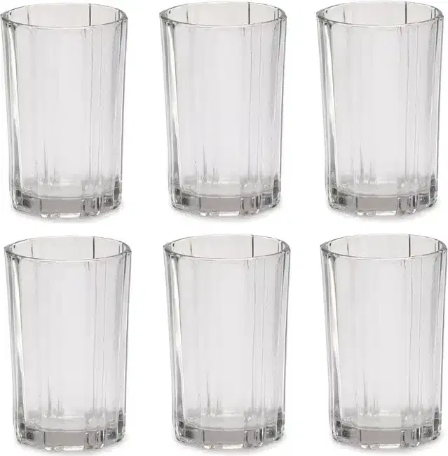 Liquor cum Cocktail Glasses, Transparent, 200 ml, Pack of 6