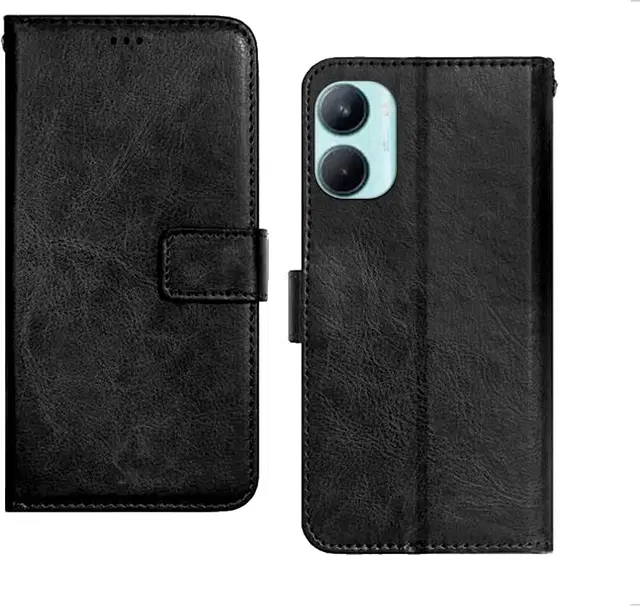 Flip Mobile Cover for Realme C33, Multicolor