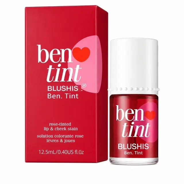 Korean Style Lip and Cheek Tint, Rose, 12.5 ml