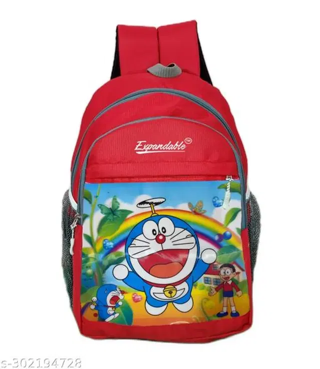Canvas Backpacks for Kids, Red, 30 L