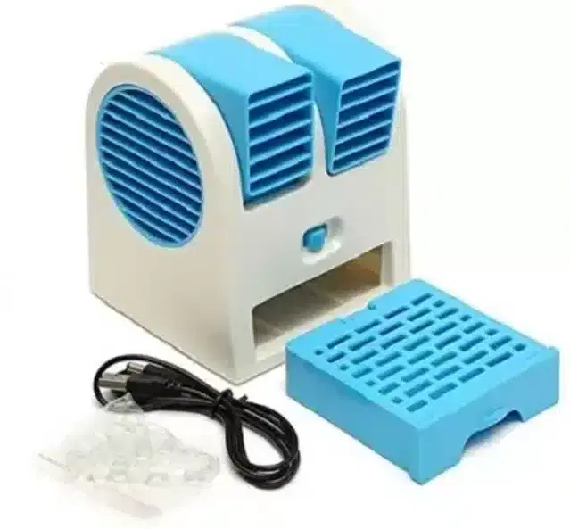 Portable Mini Air Cooler, Blue