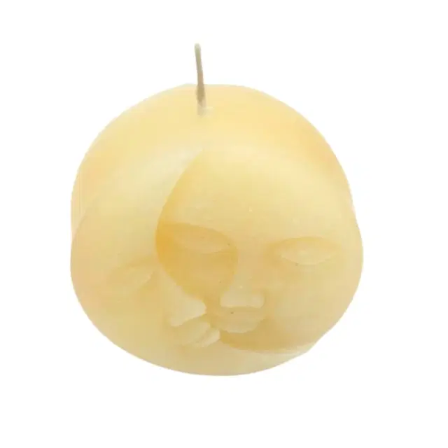 Floish Decor Premium Scented Moon Shaped Candle