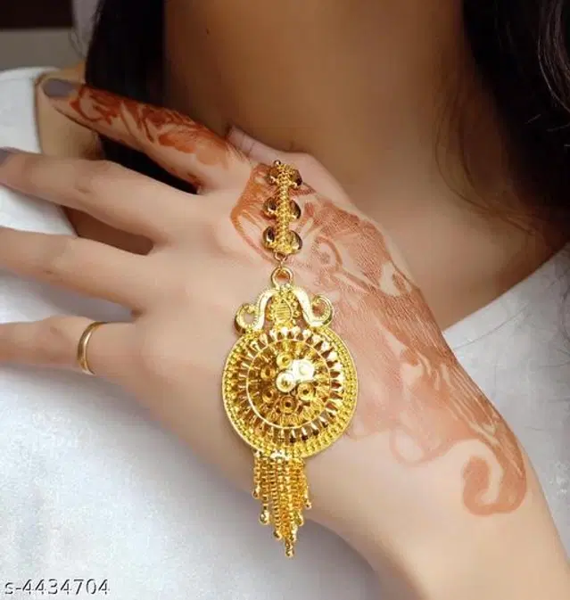 Alloy Maangtika for Women (Multicolor)