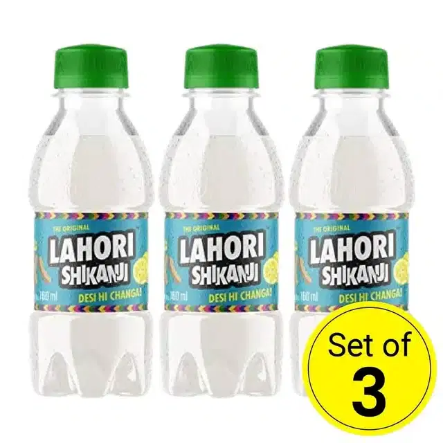 Lahori Shikanji 160 ml (Pack of 3)