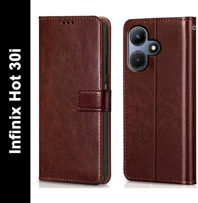 Flip Mobile Cover for Infinix X669C/HOT 30i, Multicolor