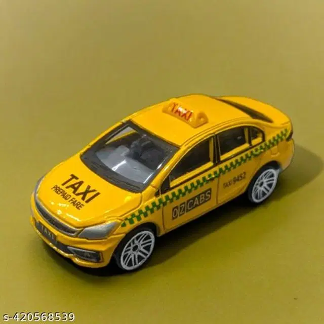 Australian Taxi Toy for Kids, Yellow
