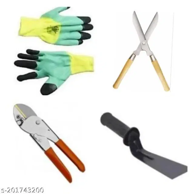 Gardening Tools Set, Multicolor, Set of 4