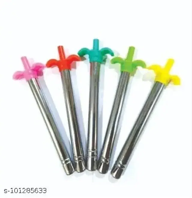 Stainless Steel Gas Stove Lighter, Multicolor, Pack of 5