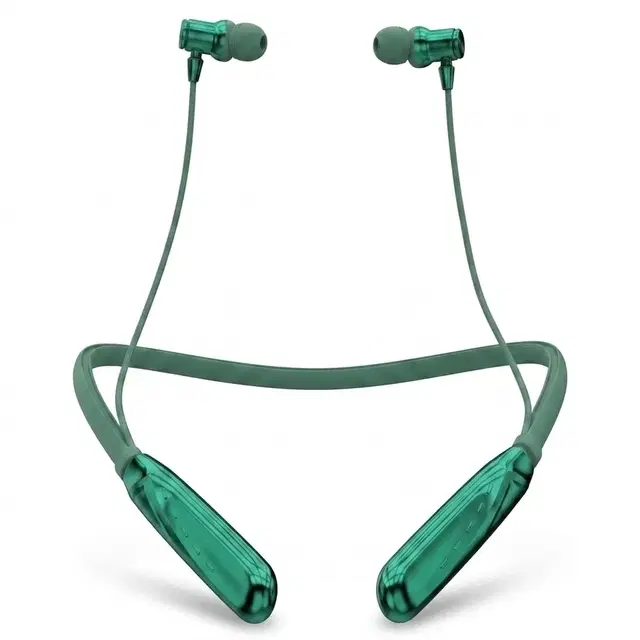 Aroma NB119 Zebra Bluetooth Neckband - 100H [Chrome Green]
