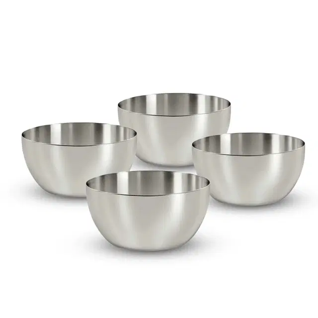 JENSONS Stainless Steel Apple Bowl, 250 ml, Pack of 1