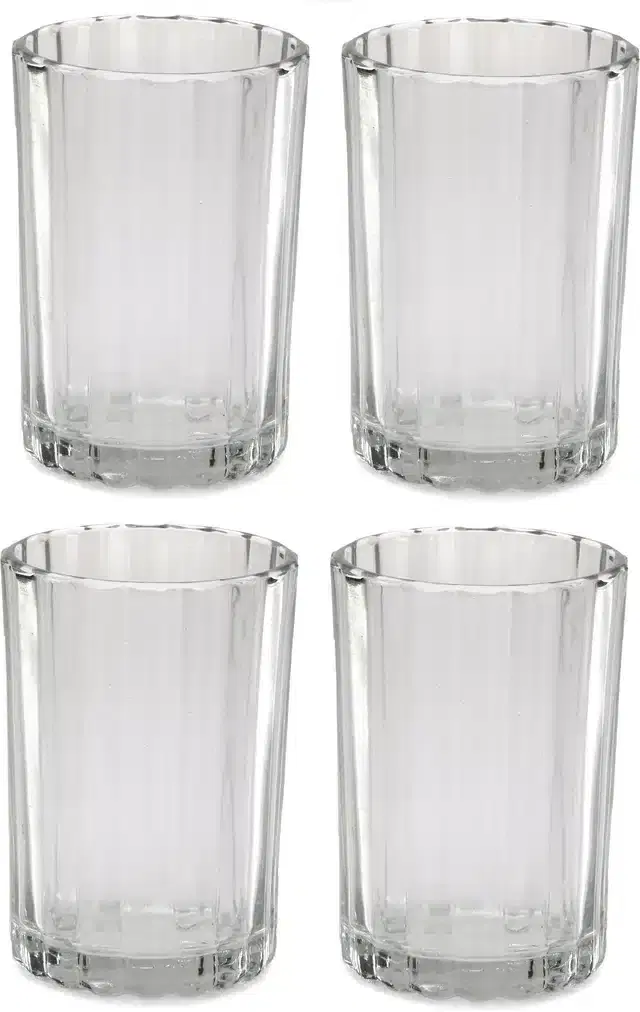 Liquor cum Cocktail Glasses, Transparent, 200 ml, Pack of 4