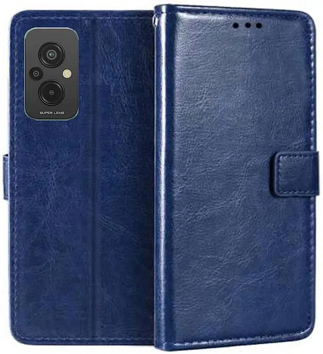 Flip Mobile Cover for Mi POCO M5 -MZB0CEZIN, Multicolor