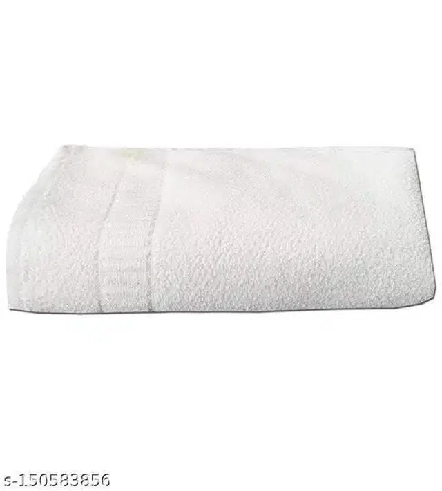 Cotton Bathing Towel, White