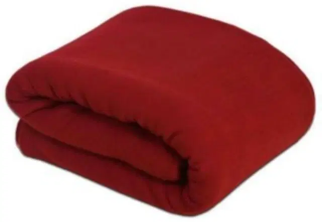 Fleece Blanket, Red, 60x90 Inches