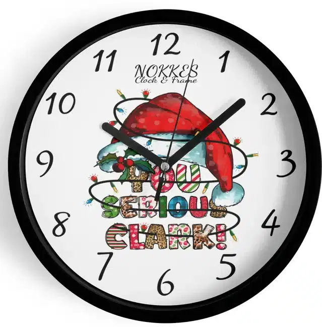 Christmas Analog Watch for Home, Multicolor, 7 Inches