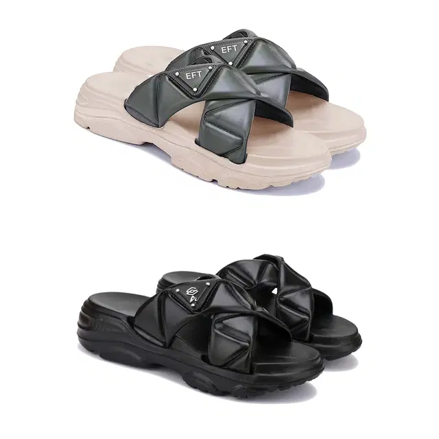Combo of Sliders for Women, Set of 2 (Multicolor, 5)