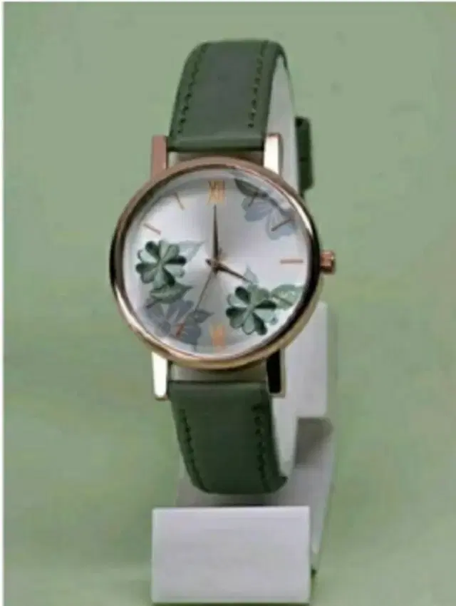 Leather Strap Analog Watch for Women & Girls (Multicolor)