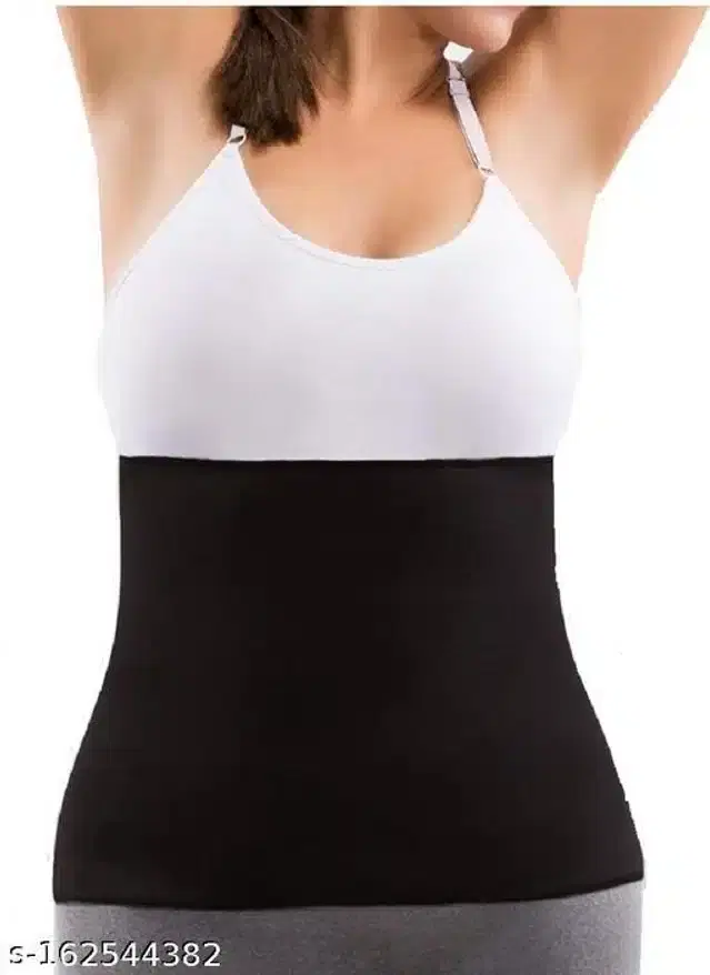 Sweat Belt for Unisex, Black, XXXL