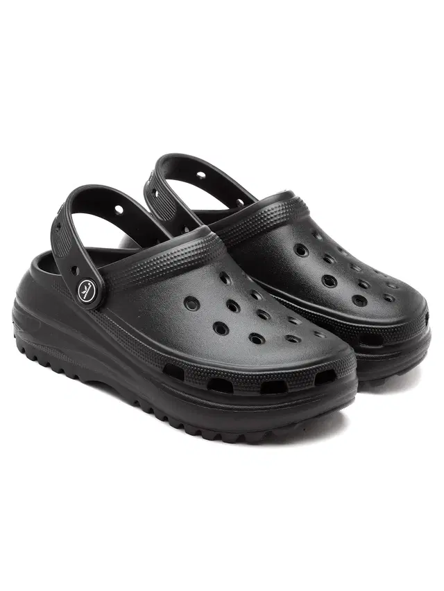 Clogs for Women (Black, 4)