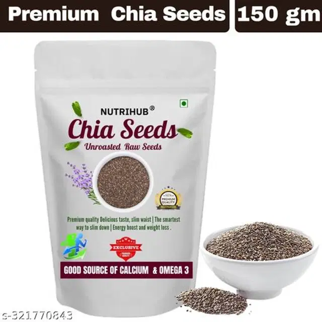 Raw Chia Seeds, 150 g