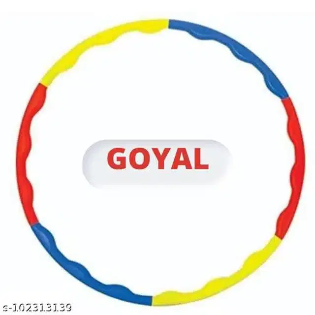 Plastic Hula Hoops, Multicolor