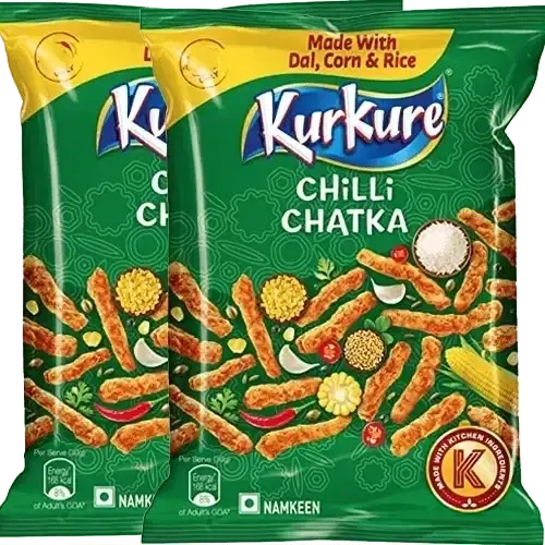 Kurkure Chilli Chatka 2X78.9 g (Set Of 2)