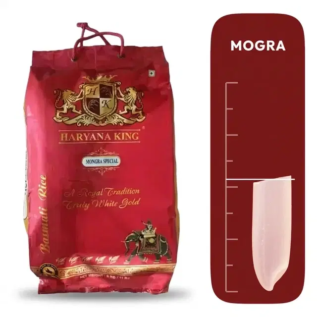 Haryana King Mogra Special Basmati Rice 5 kg