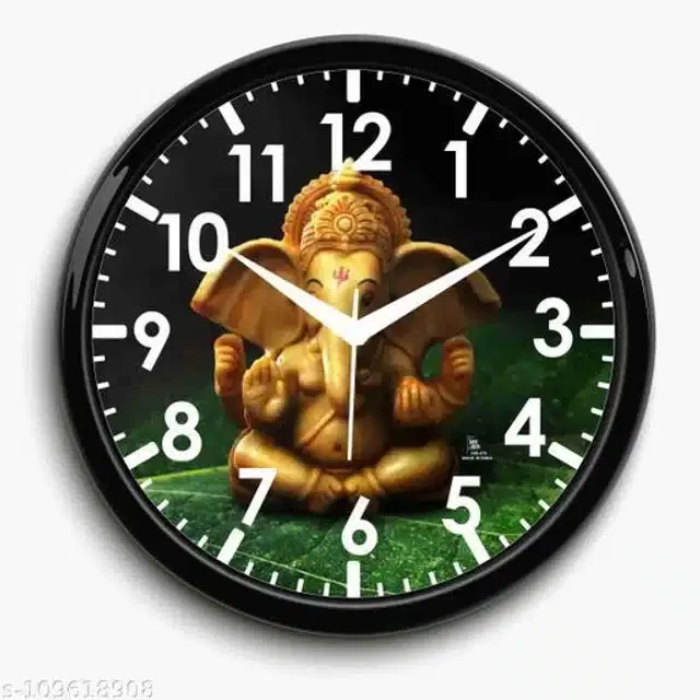 Designer Analog Wall Clock, Multicolor