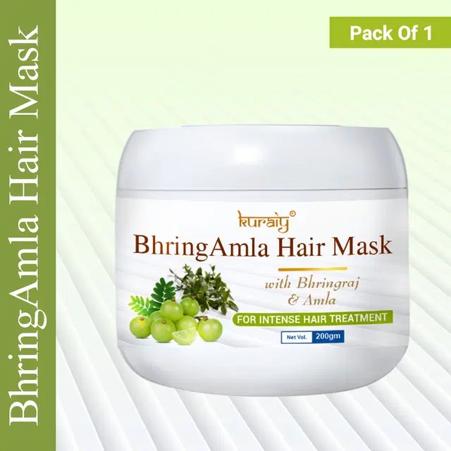 Kuraiy Bhring Amla Hair Mask, 200 g