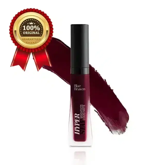 Blue Heaven Hyper Stay Liquid Matte Lip Color Mystic Maroon