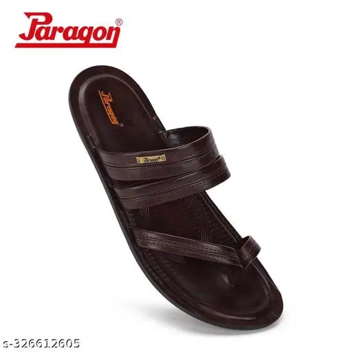 Paragon Sandals for Men (Brown, 6)