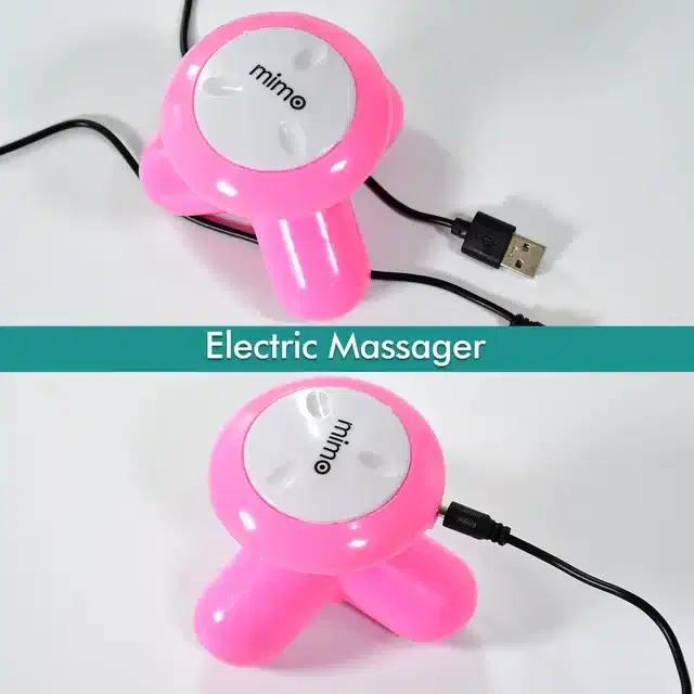 Mini Electric Full Body Massager, Pink