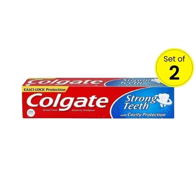 Colgate Strong Teeth Dental Cream Toothpaste 2X44 g (Pack Of 2)