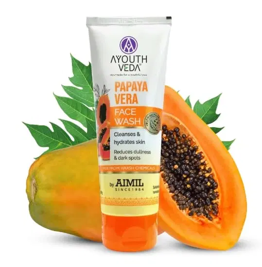 Ayouthveda Papaya Vera Face Wash - 100 g