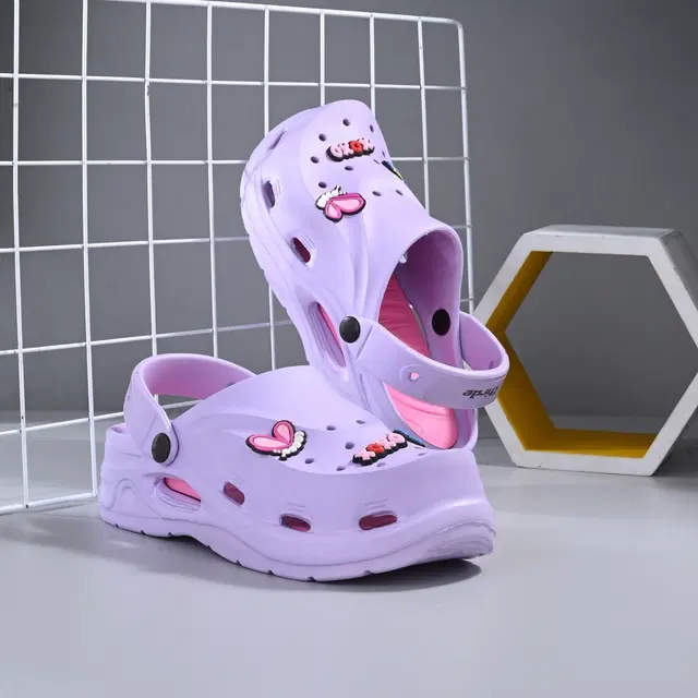 Clogs for Women (Lavendar, 6)